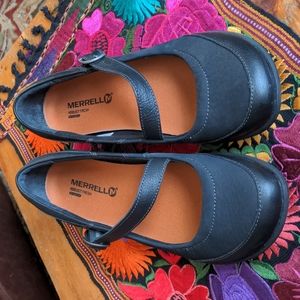Merrell black Mary Janes